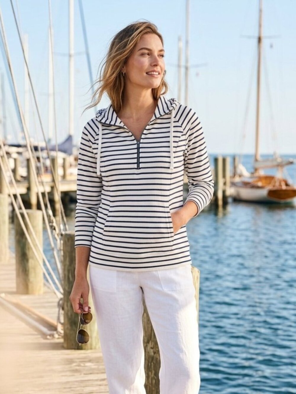 Coolibar Annette Half-Zip Pullover